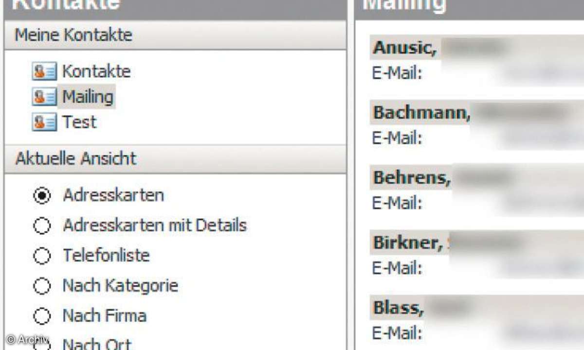 Serien-E-Mails
