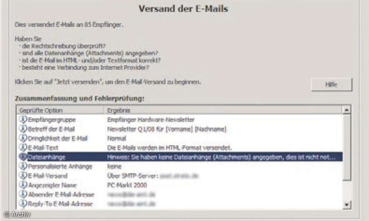 Serien-E-Mails