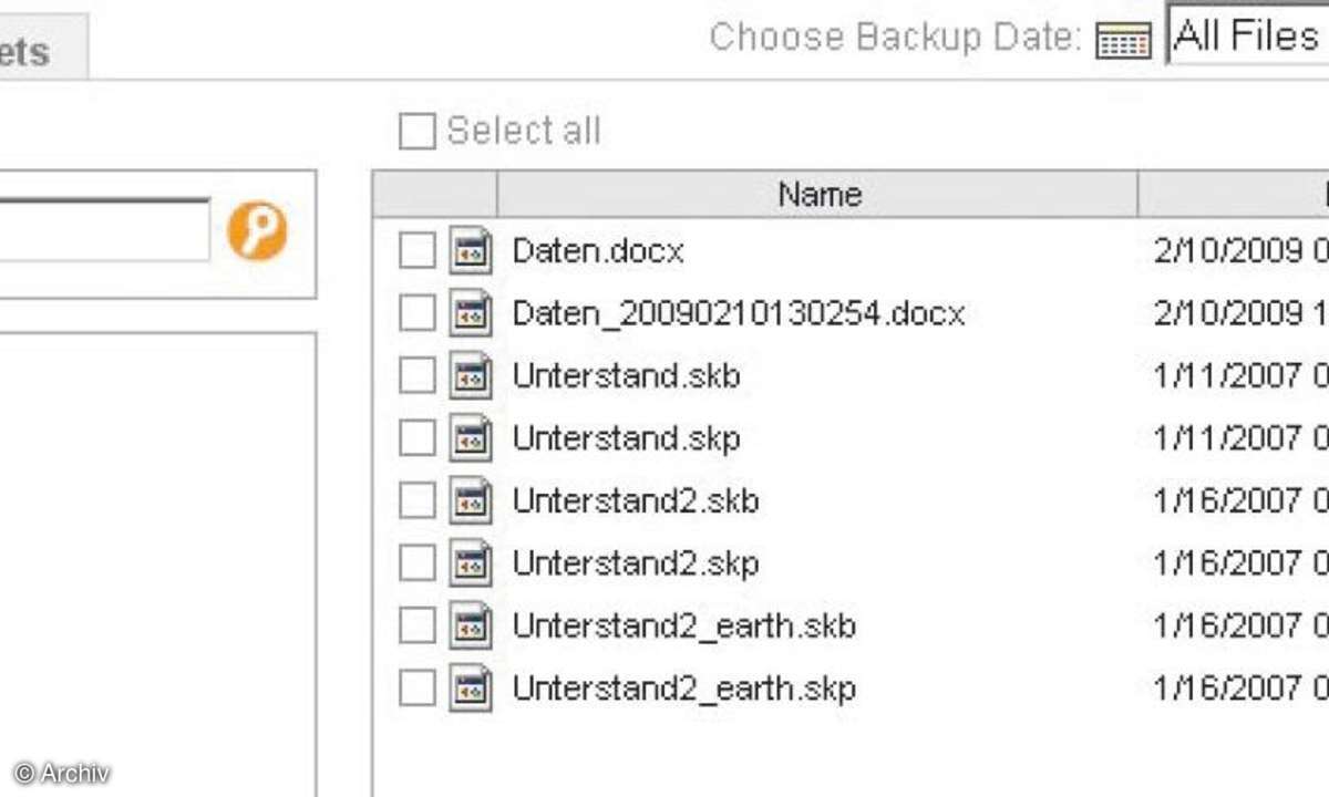 Online-Backup