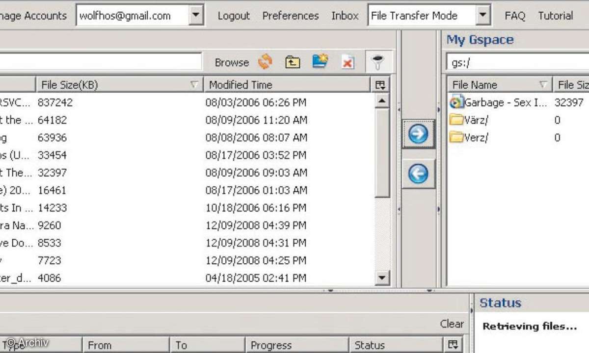 Online-Backup