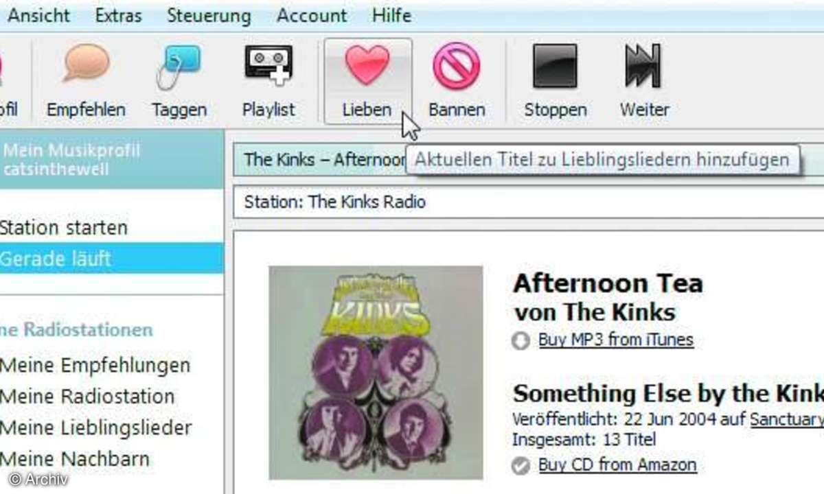 Aktuelle Top-Hits mit einem Klick