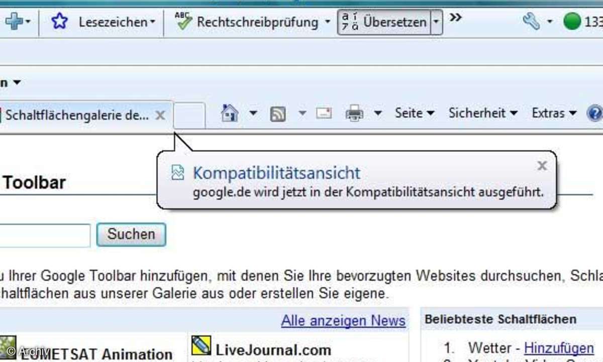 Internet Explorer 8