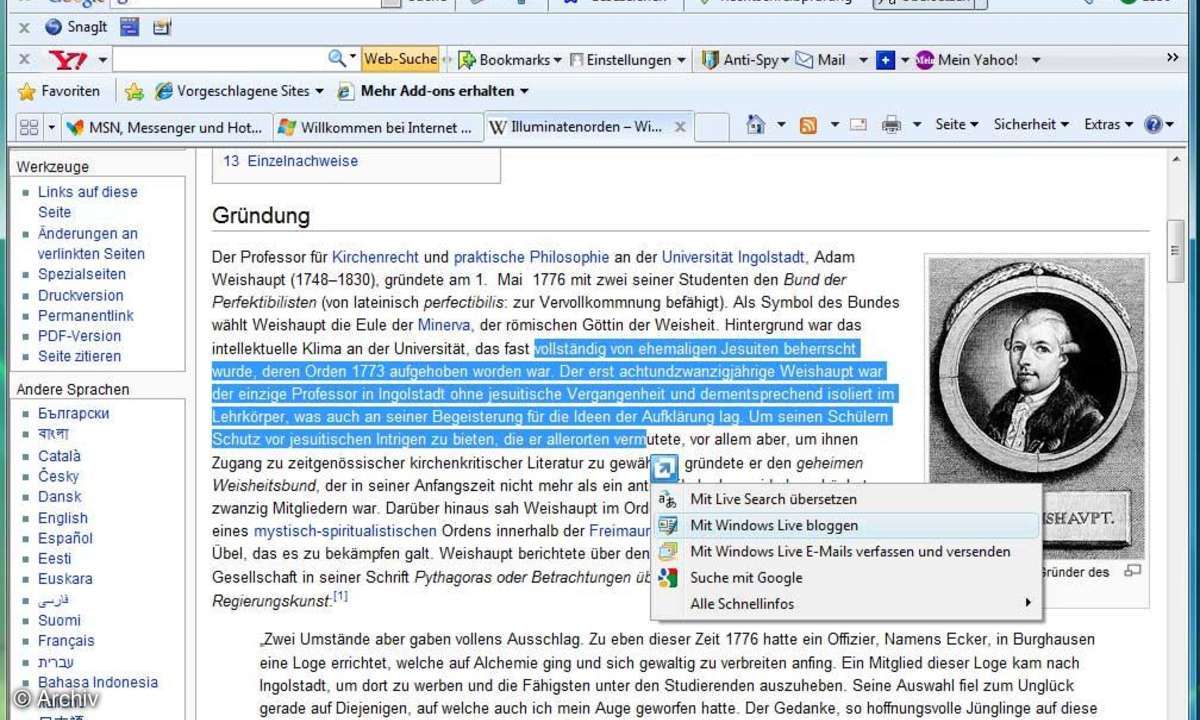 Internet Explorer 8