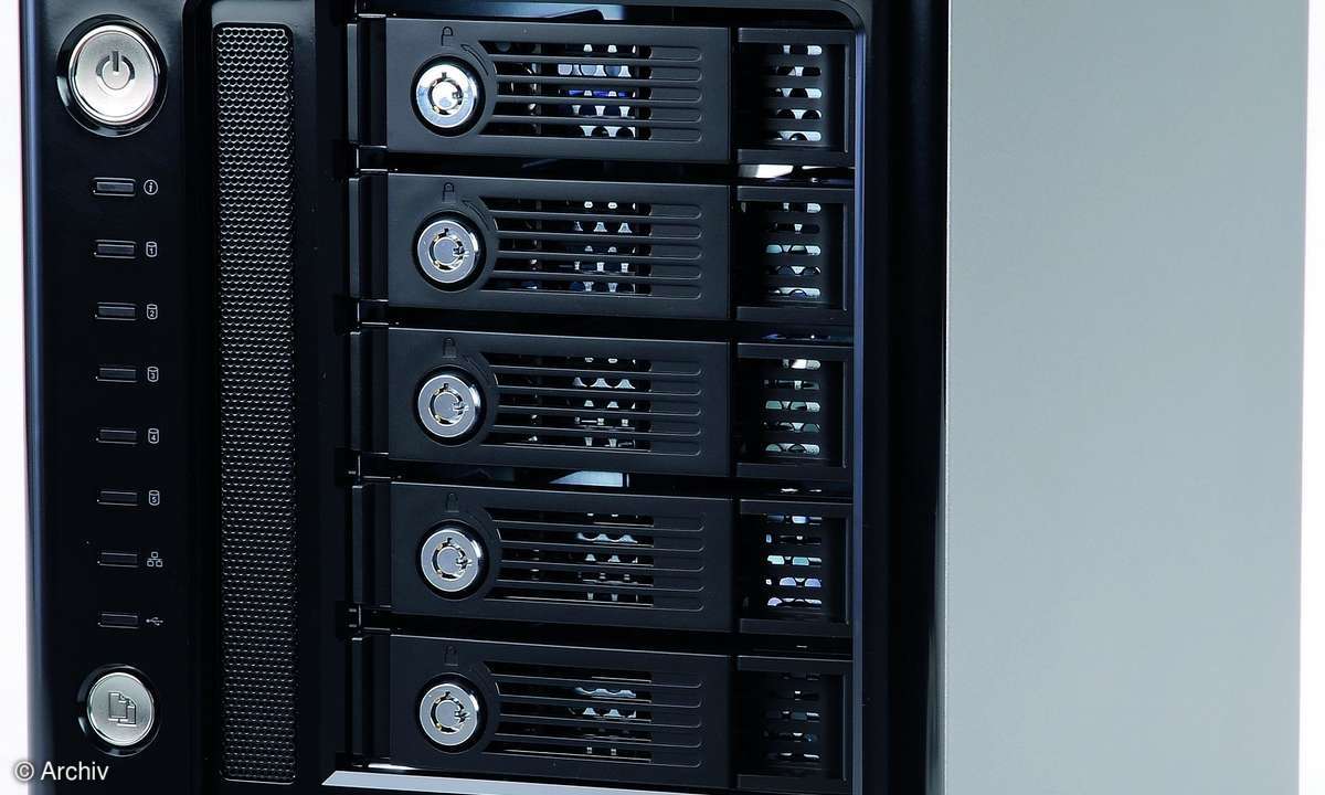 Network Attached Storage für Arbeitsgruppen