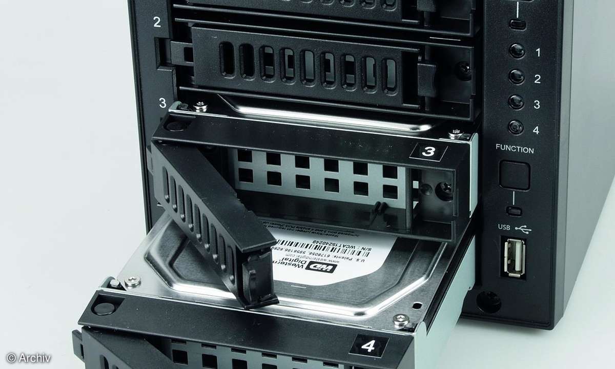 Network Attached Storage für Arbeitsgruppen