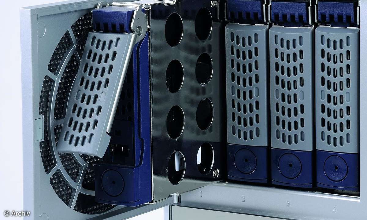 Network Attached Storage für Arbeitsgruppen