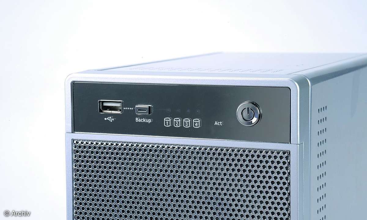 Network Attached Storage für Arbeitsgruppen
