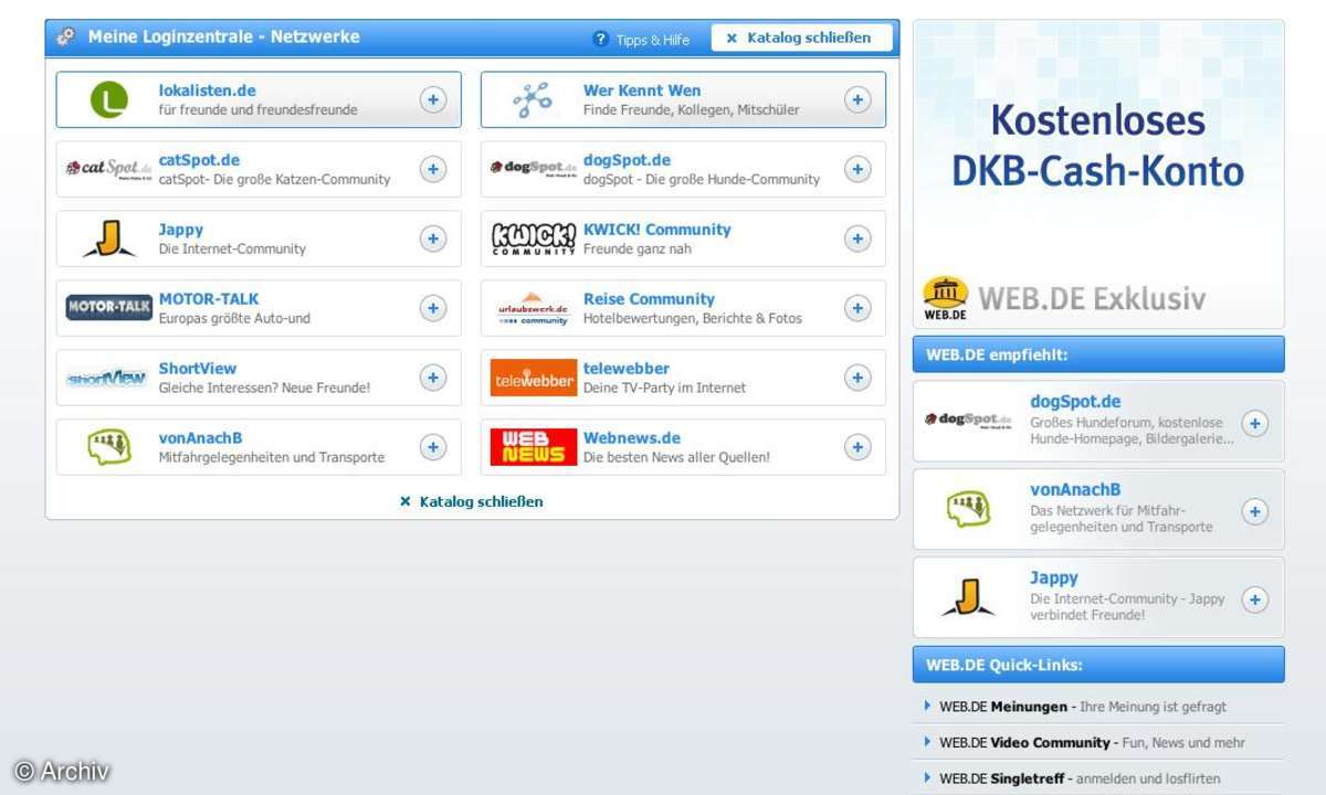 Das neue Web.de