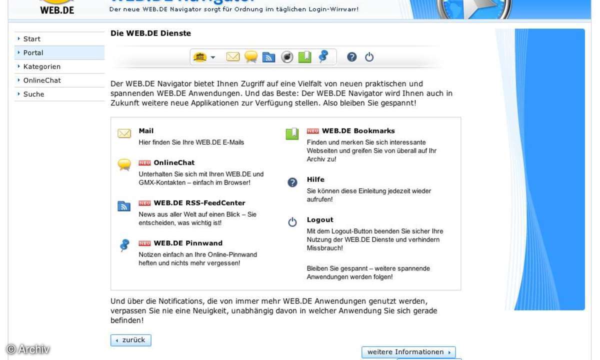 Das neue Web.de