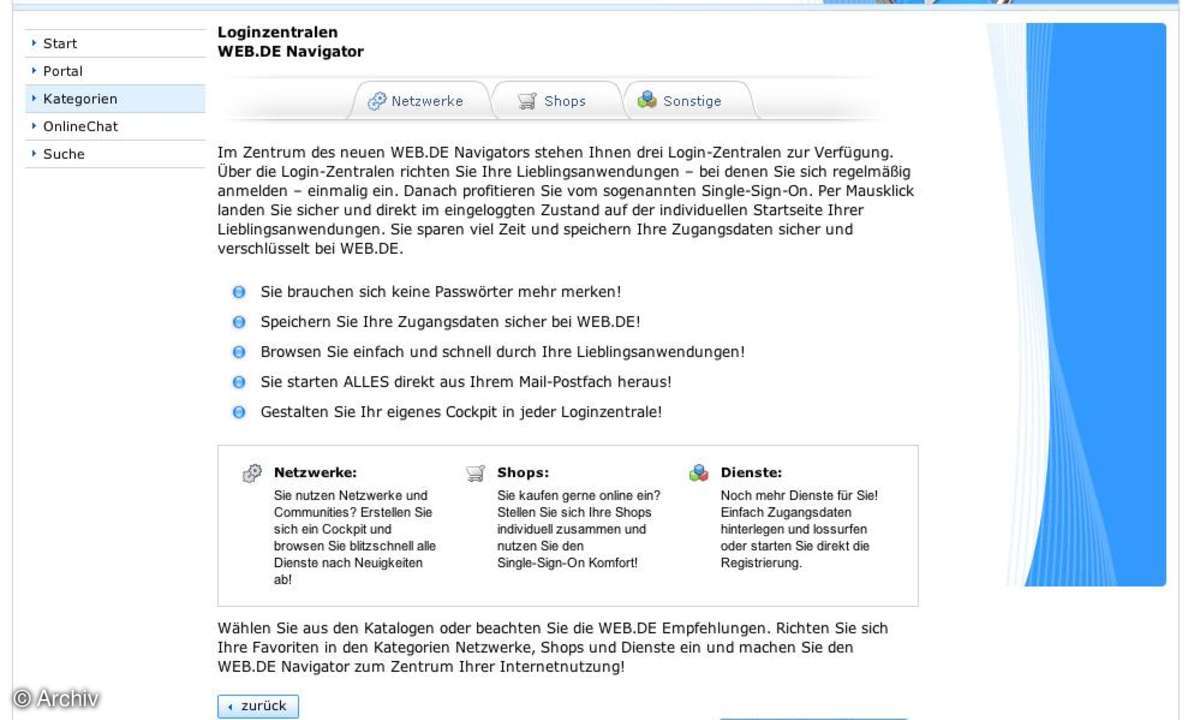Das neue Web.de