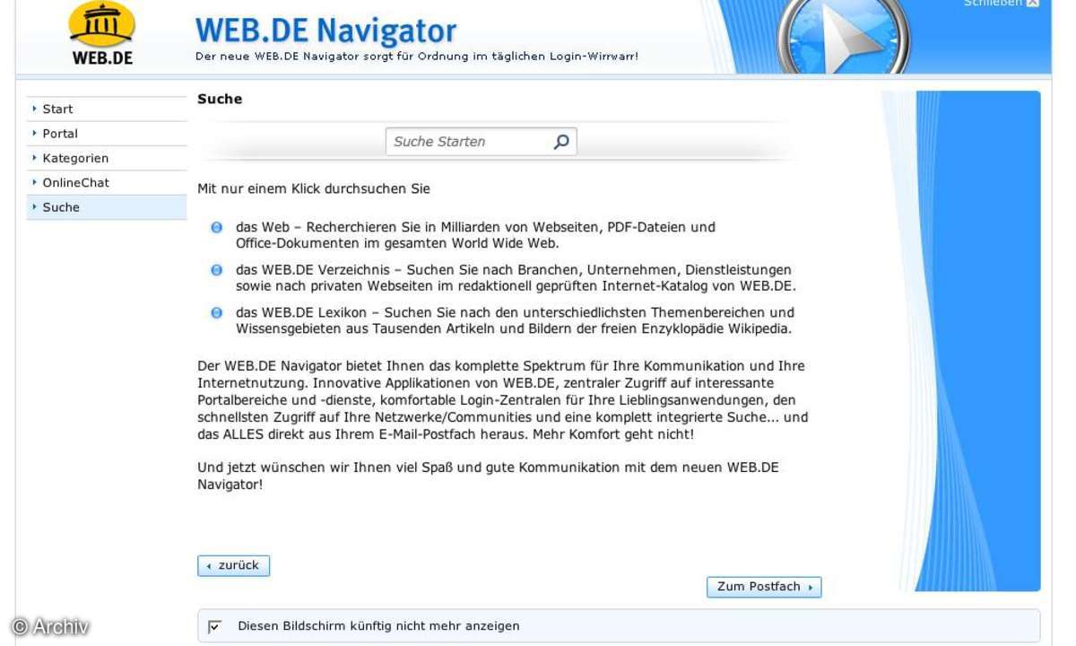 Das neue Web.de