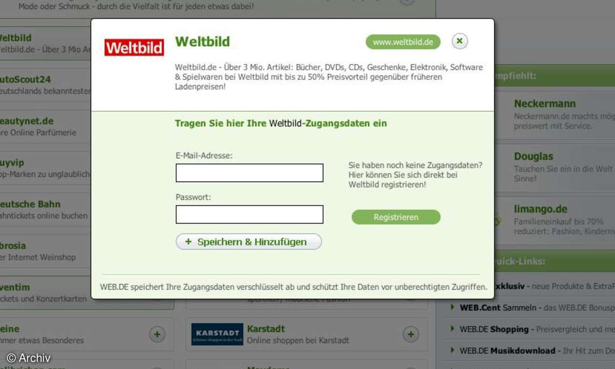 Das neue Web.de