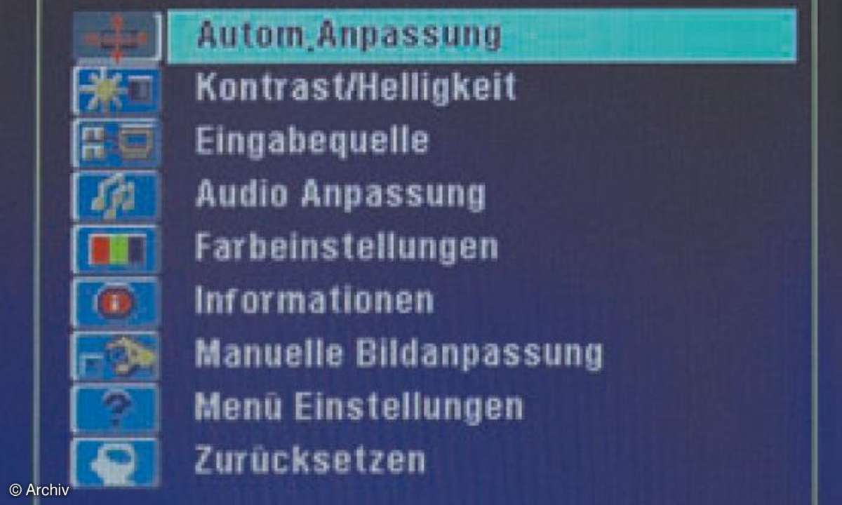 Vergleichstest 26-Zoll-Displays