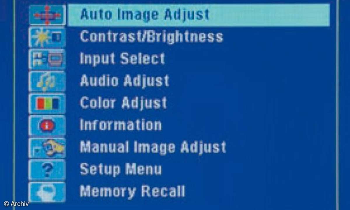 Vergleichstest 26-Zoll-Displays