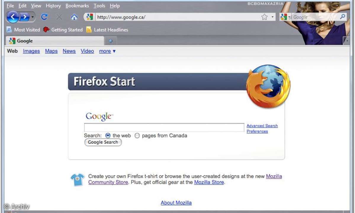 Personas - Firefox wird bunt