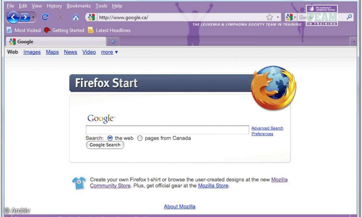 Personas - Firefox wird bunt