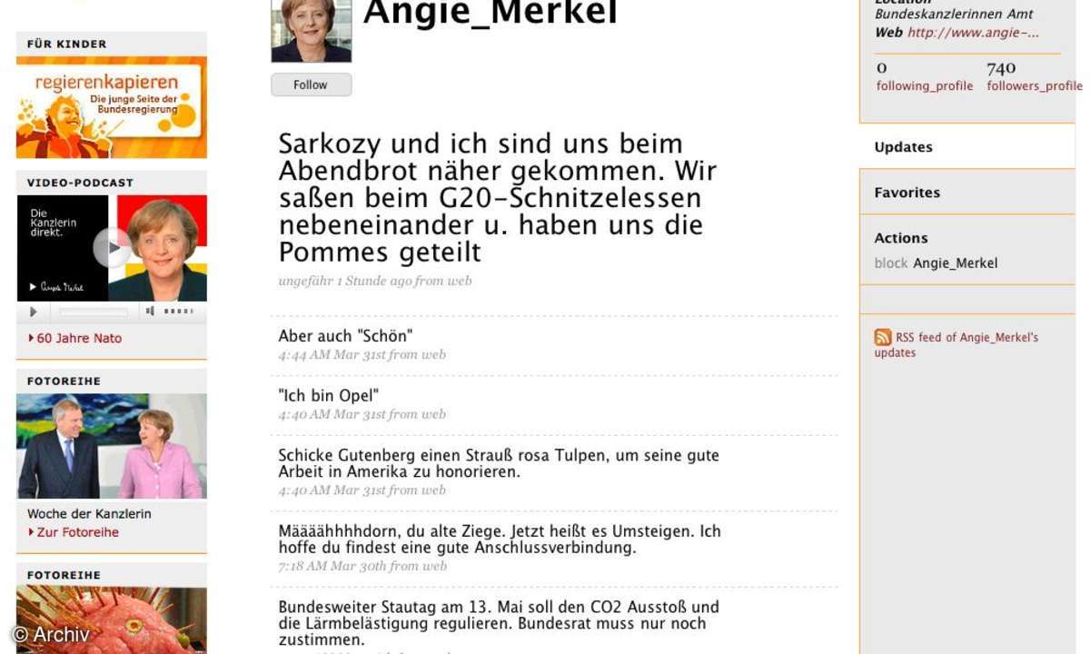 Coole Sites: Politgeflüster im Web 2.0