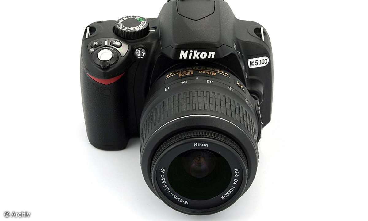 Nikon D5000 Bildmontage