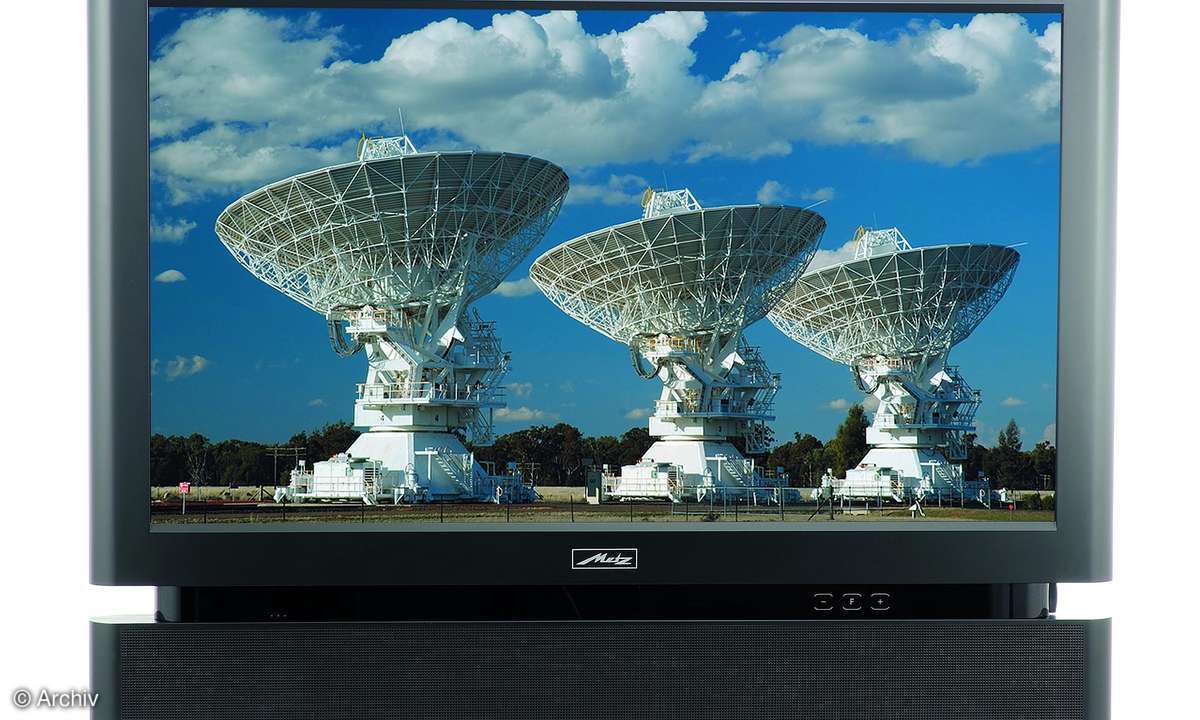 Test TV & Beamer: Sat-TV