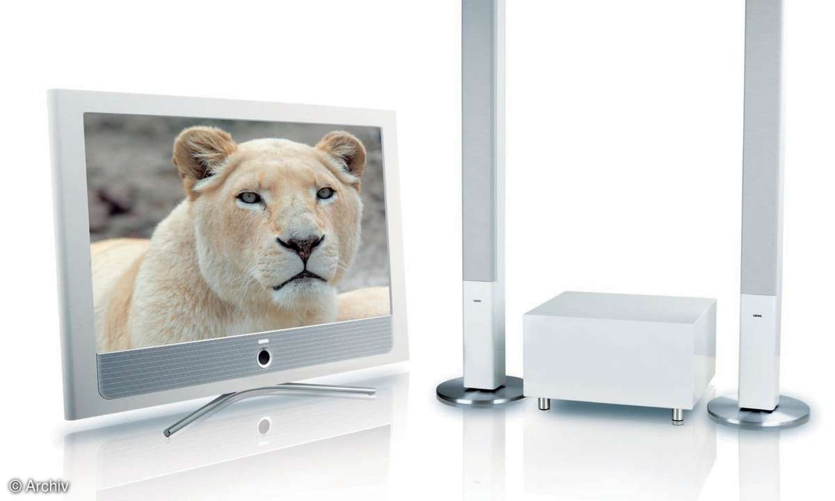 LCD-Fernseher & Boxenset: Loewe Connect 37
