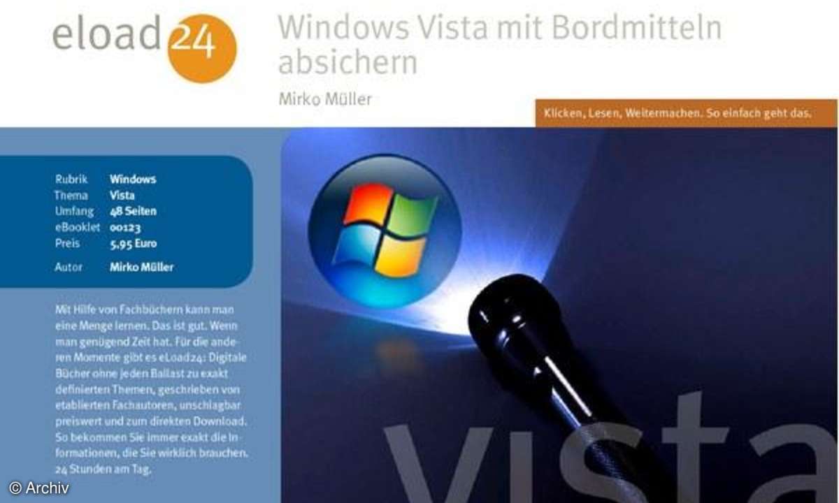 eBook der Woche: Windows Vista absichern
