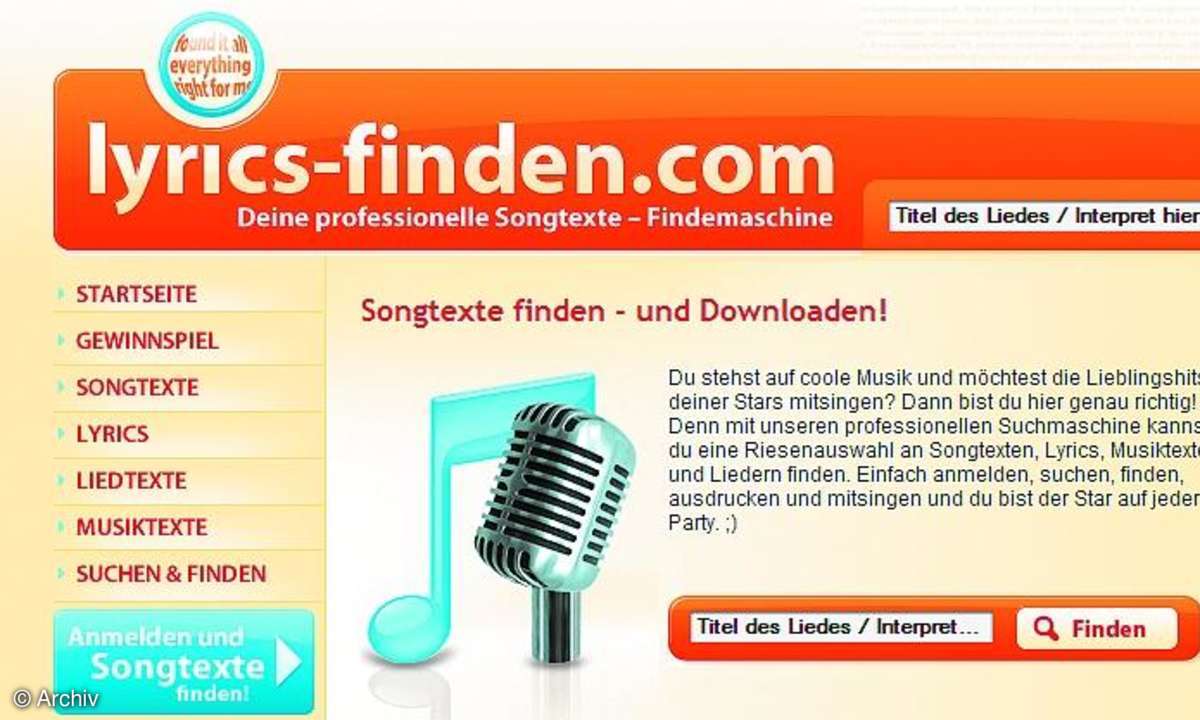 Die Schwarze Liste des Webs