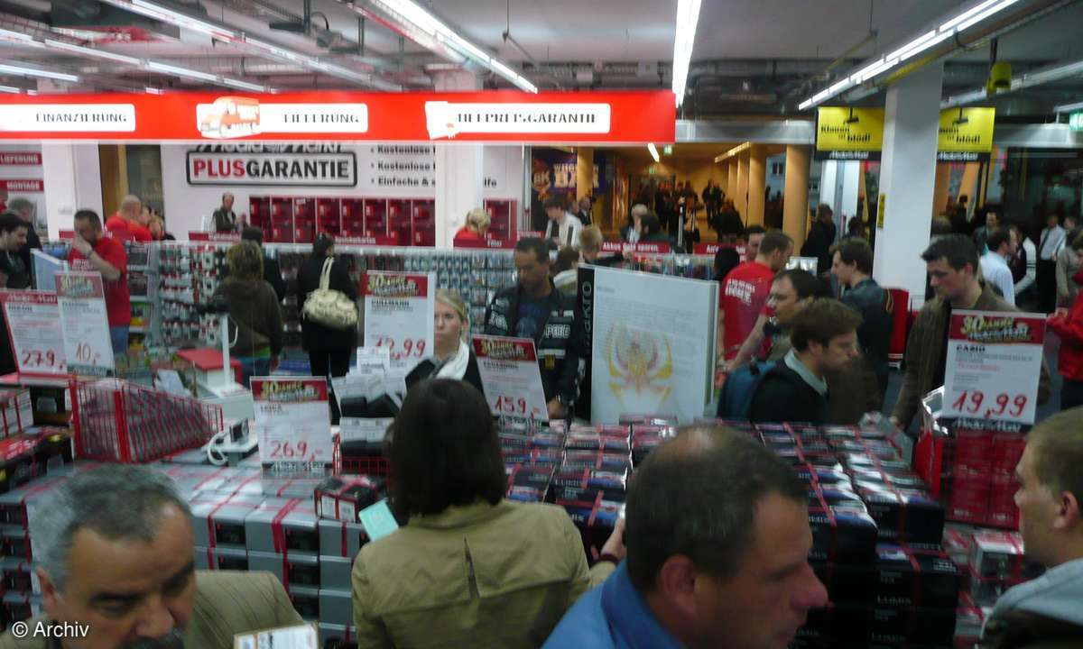 Media Markt: Eröffnung des größten Stores der Welt