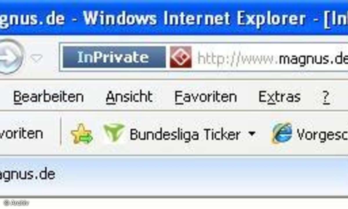 Profi-Tipps für Internet Explorer 8