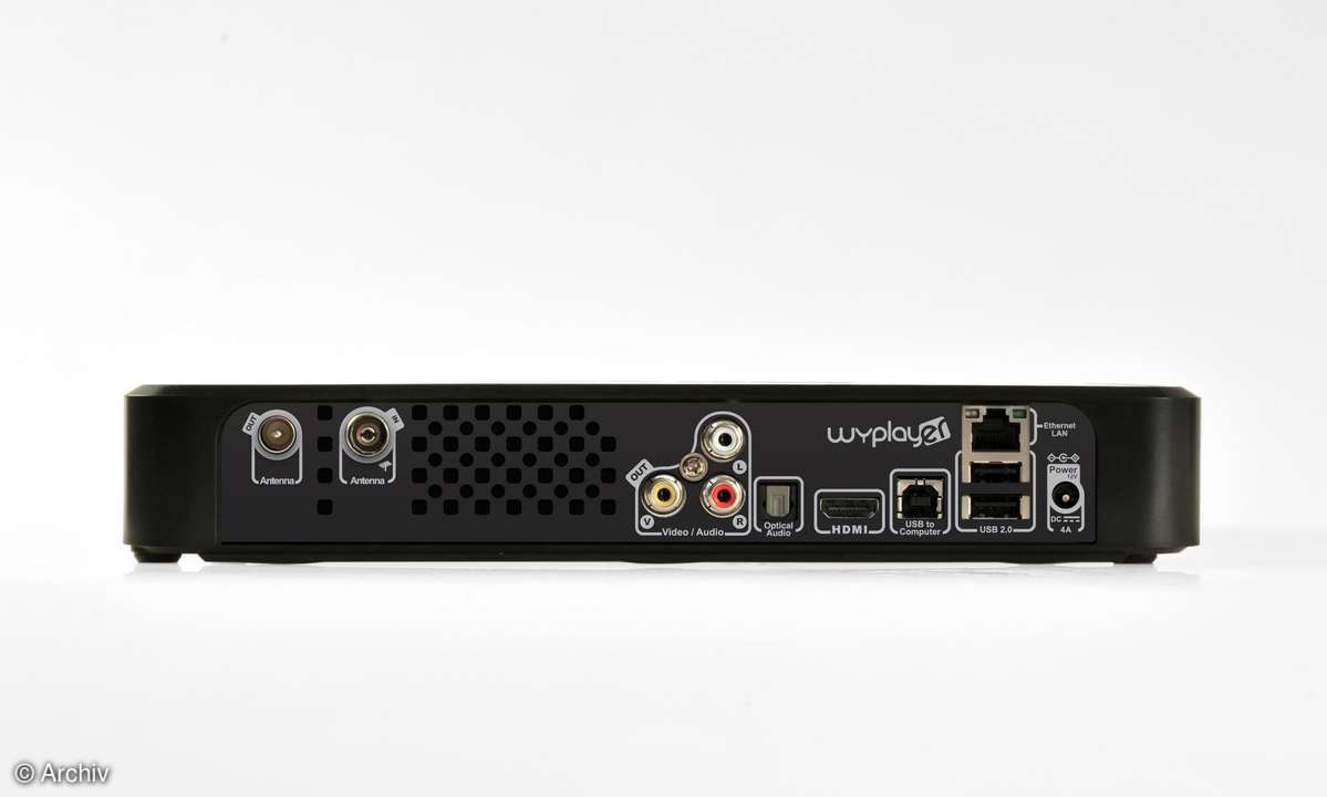 Wyplayer: Universelles Festplatten-Media-Center mit Doppel-DVB-T, HDTV und Internet