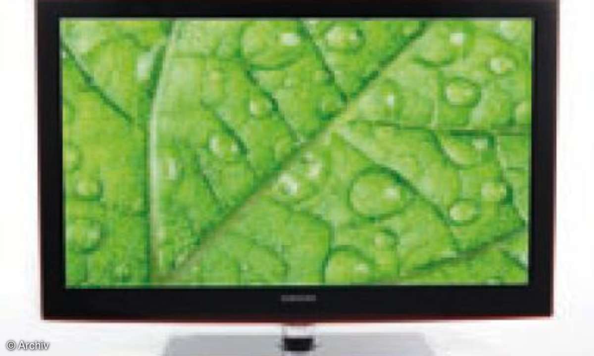 Test TV & Beamer: Fernseher