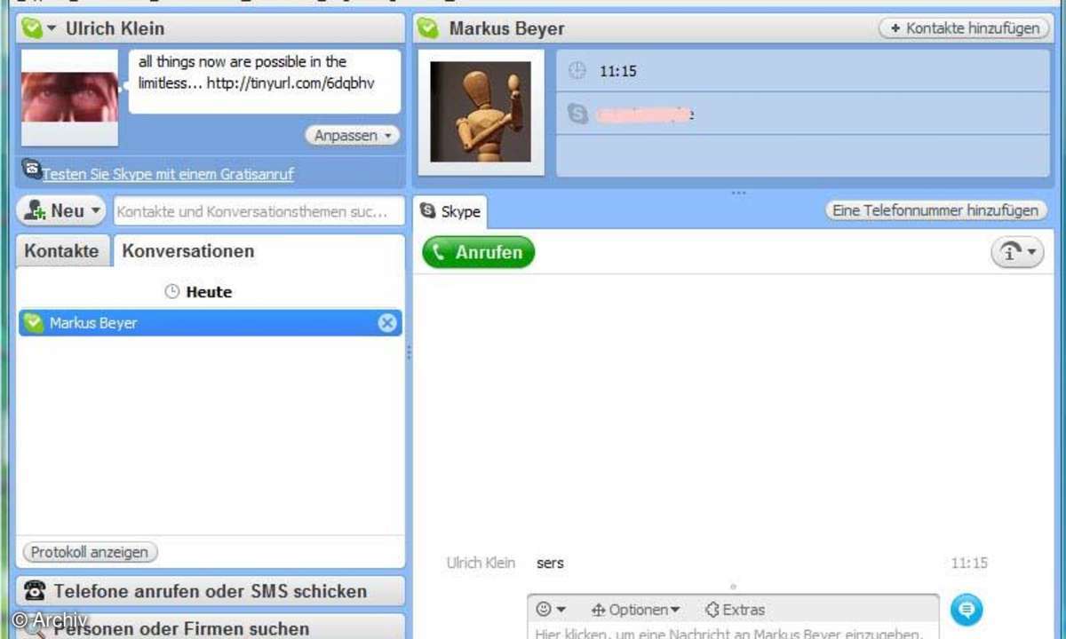 Skype 4.1 Beta