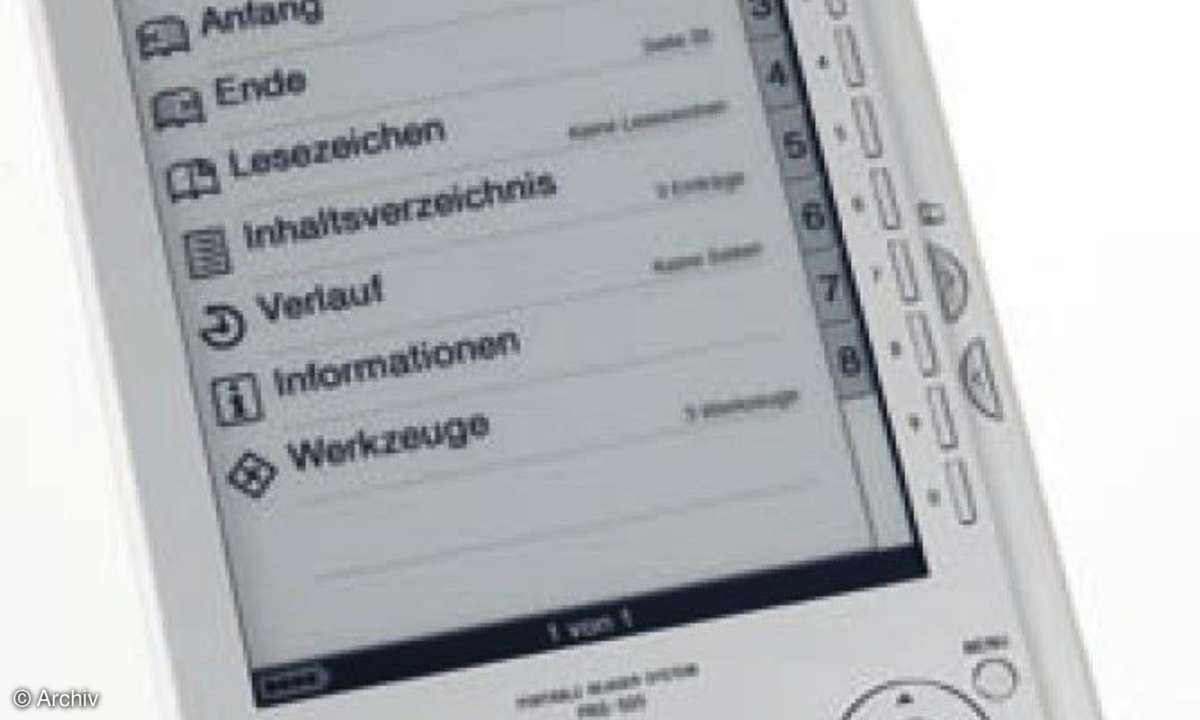 Aktuell: Gehört den elektronischen Büchern die Zukunft?