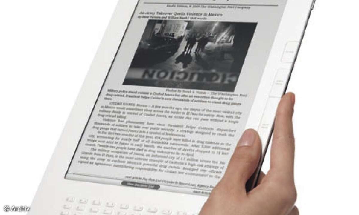 Aktuell: Gehört den elektronischen Büchern die Zukunft?
