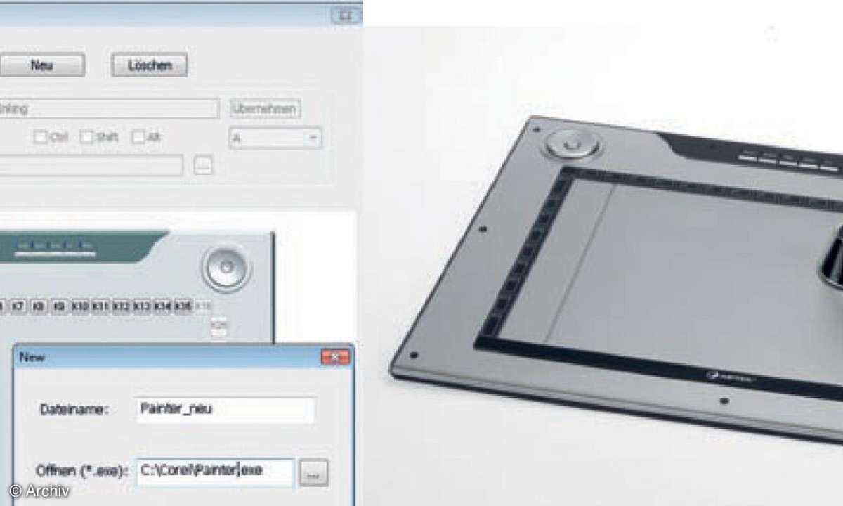 Test Grafiktabletts: Mittelgrosse Grafiktabletts