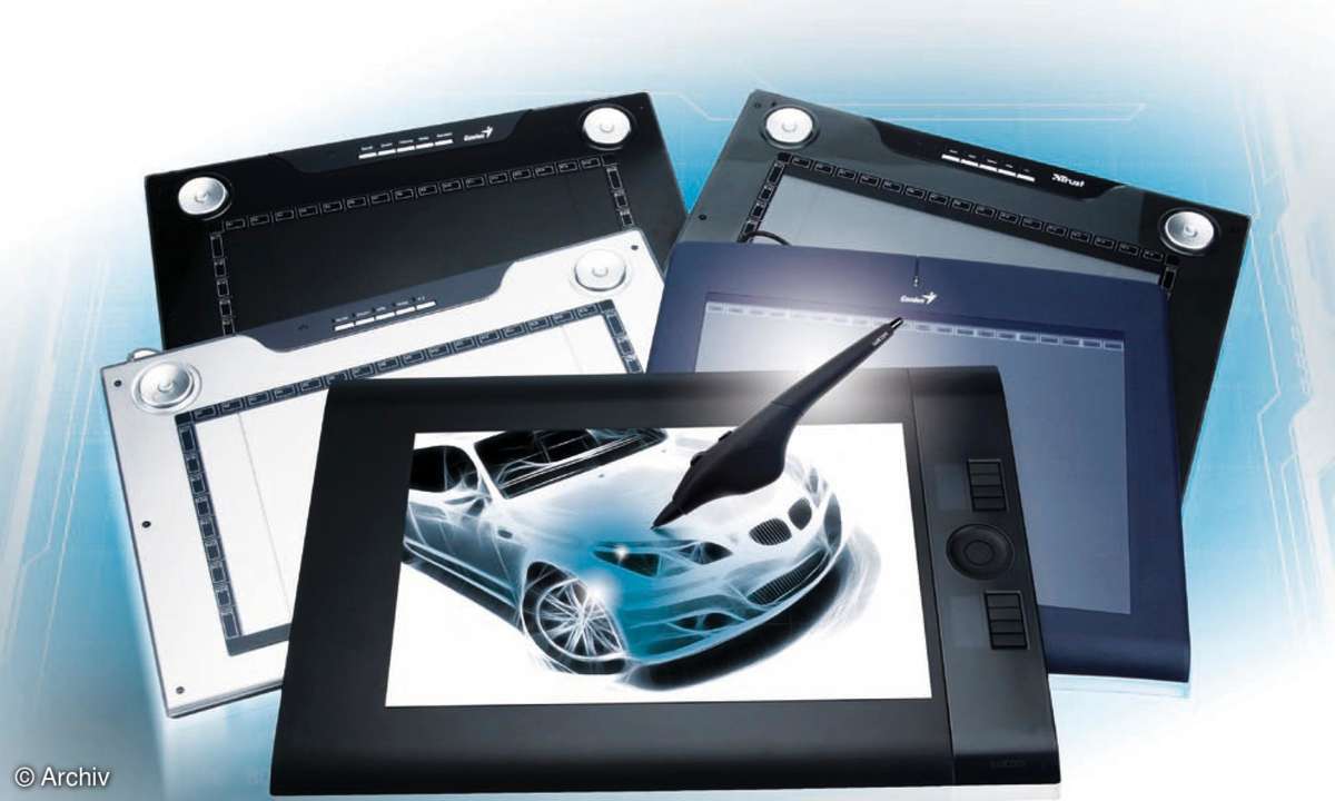 Test Grafiktabletts: Mittelgrosse Grafiktabletts