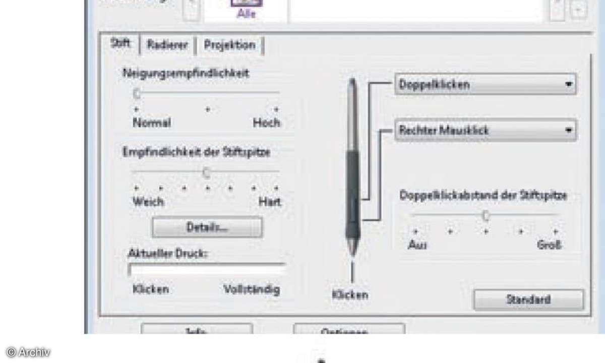 Test Grafiktabletts: Mittelgrosse Grafiktabletts
