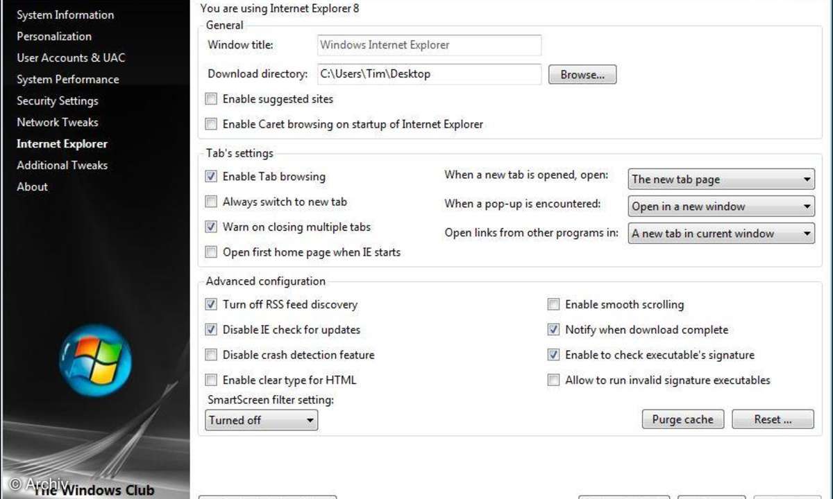 Ultimate Windows Tweaker