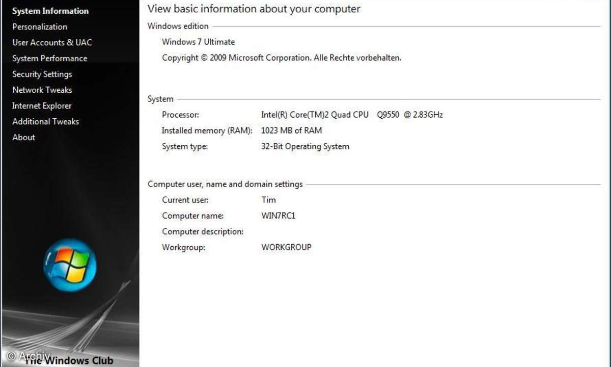 Ultimate Windows Tweaker