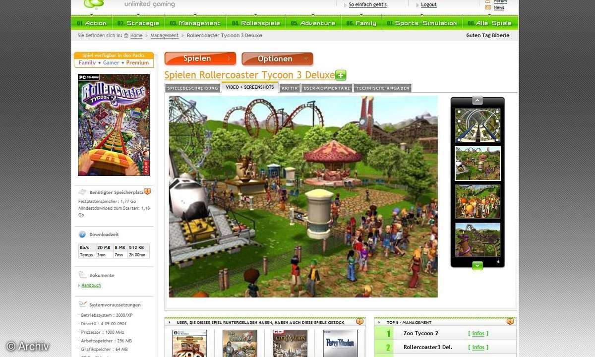 Praxistest Metaboli - Spieleflatrate für die ganze Familie