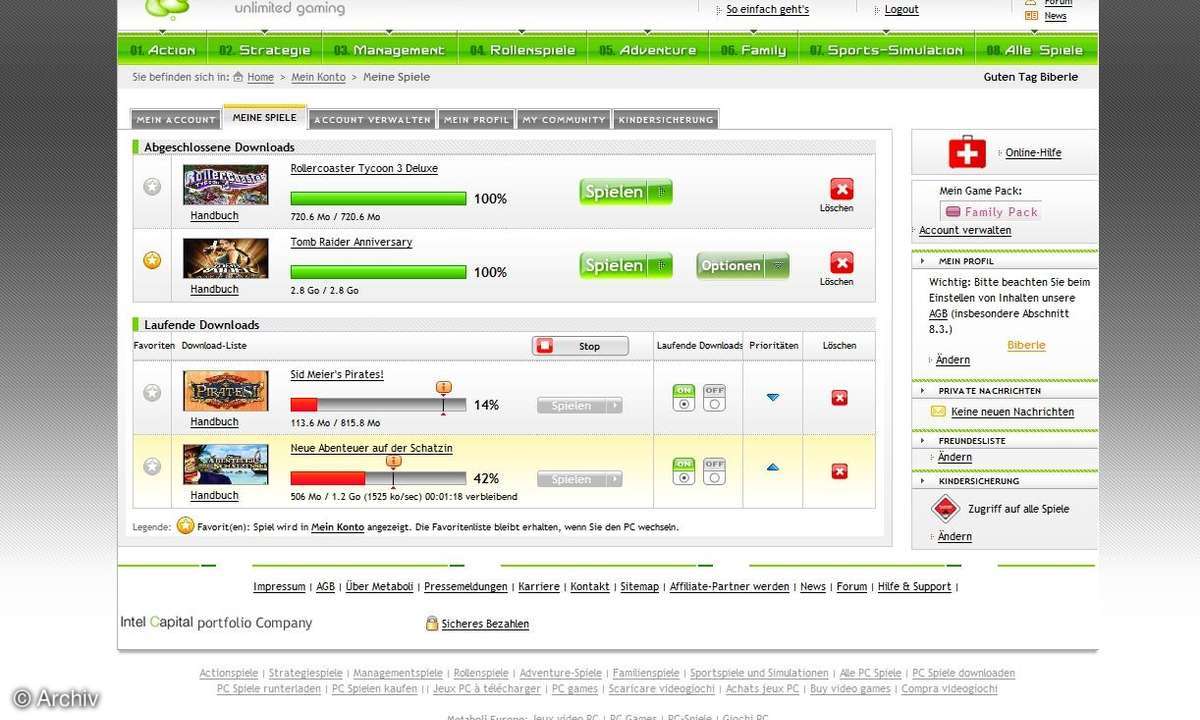 Praxistest Metaboli - Spieleflatrate für die ganze Familie