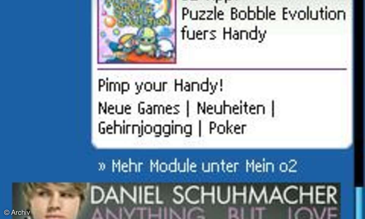 Handy- & Smartphone-Portal unter m.o2online.de