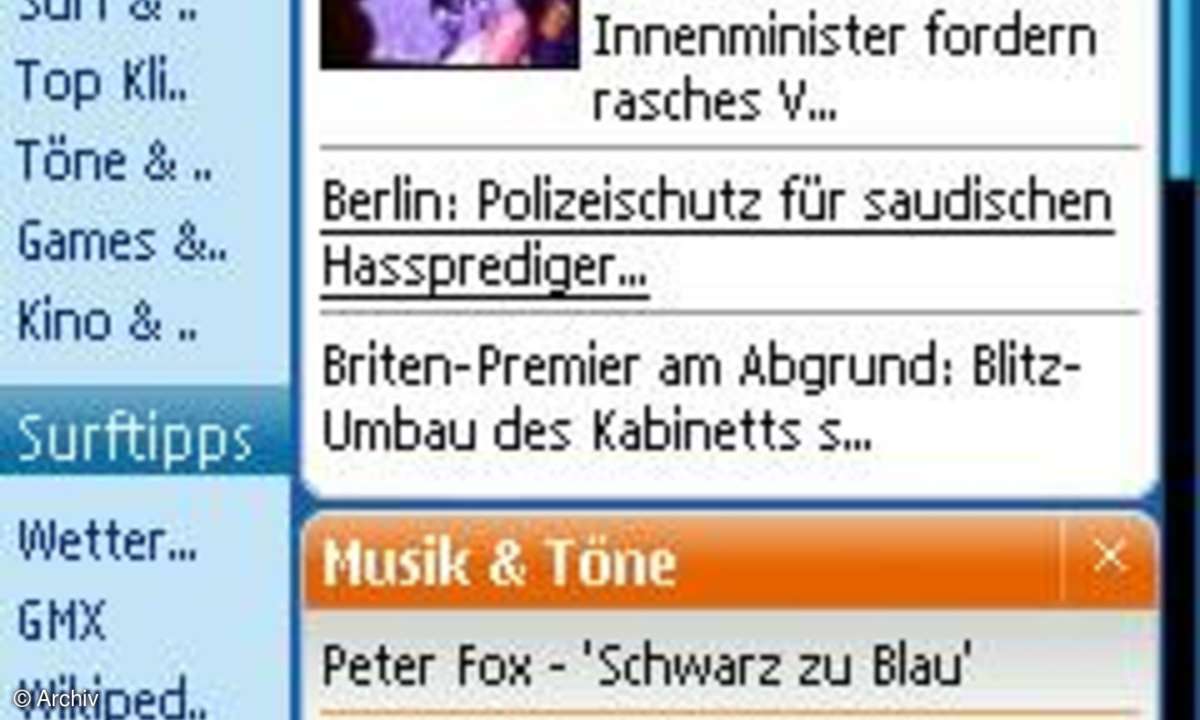 Handy- & Smartphone-Portal unter m.o2online.de
