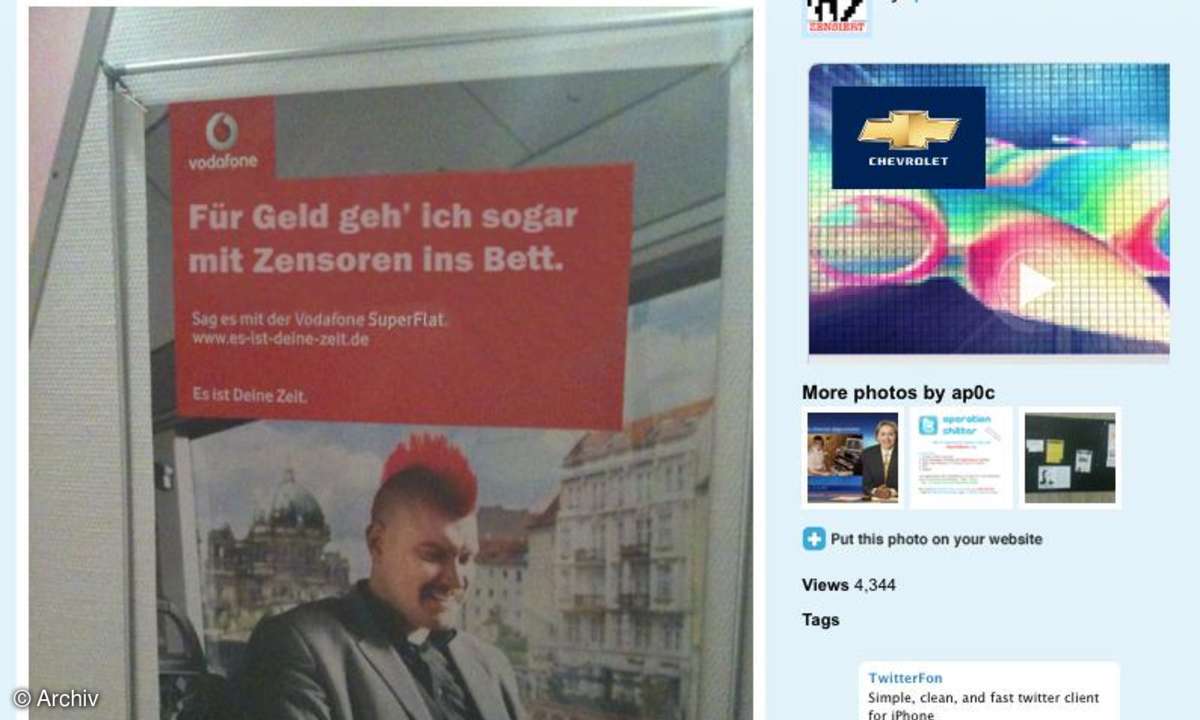 Star-Blogger Sascha Lobo und Vodafone in der Kritik