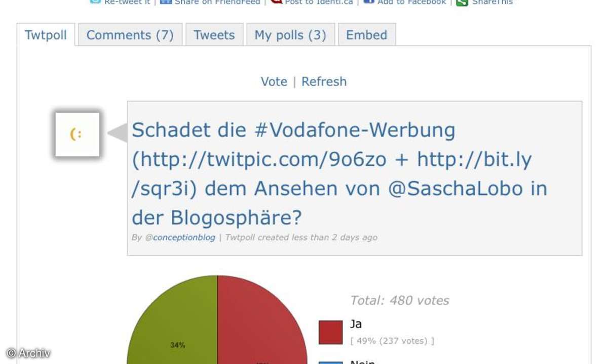 Star-Blogger Sascha Lobo und Vodafone in der Kritik