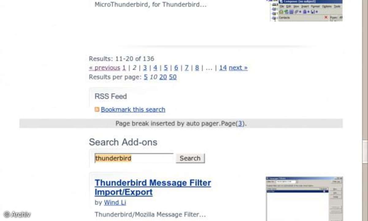 Firefox-AddOn: AutoPager