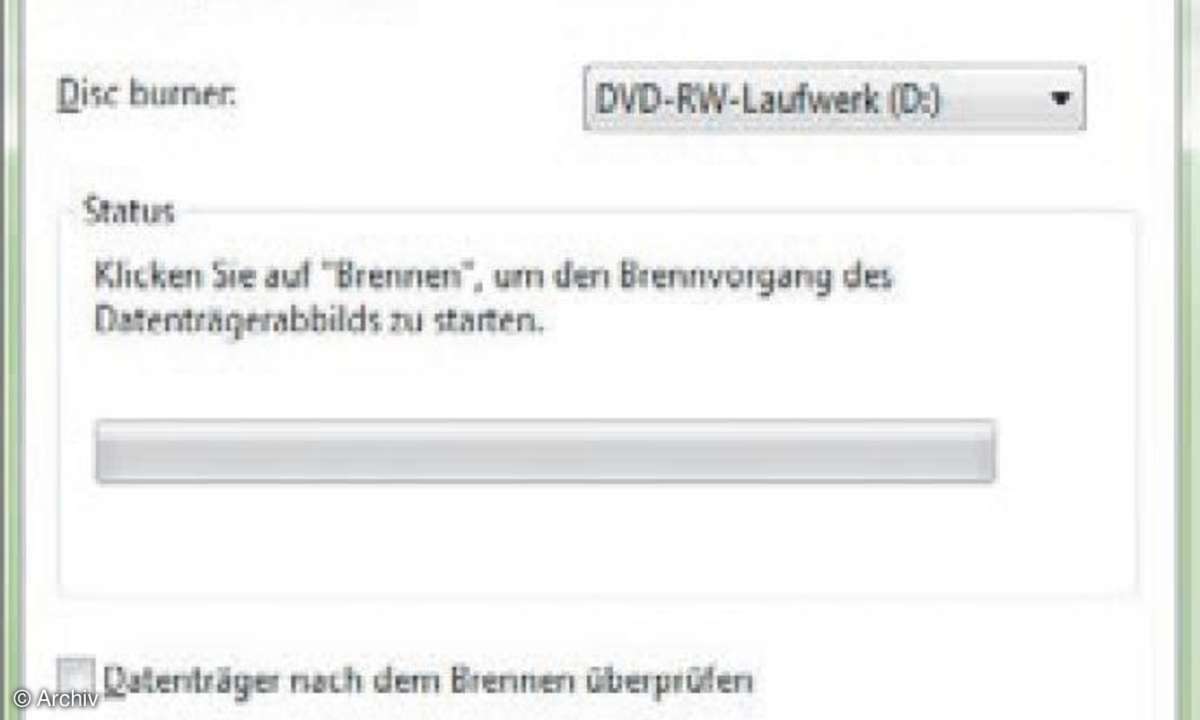 Neue Werkzeuge für Windows 7
