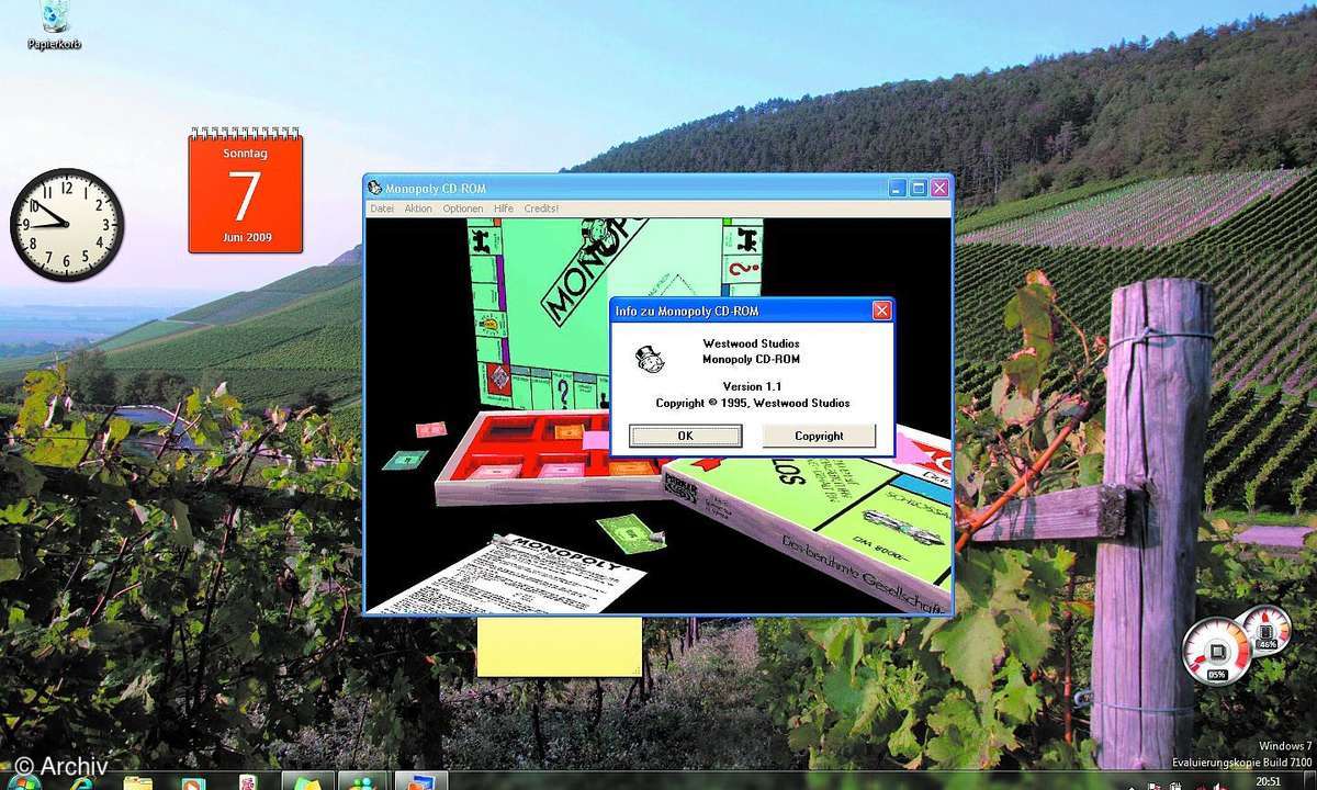 Neue Werkzeuge für Windows 7