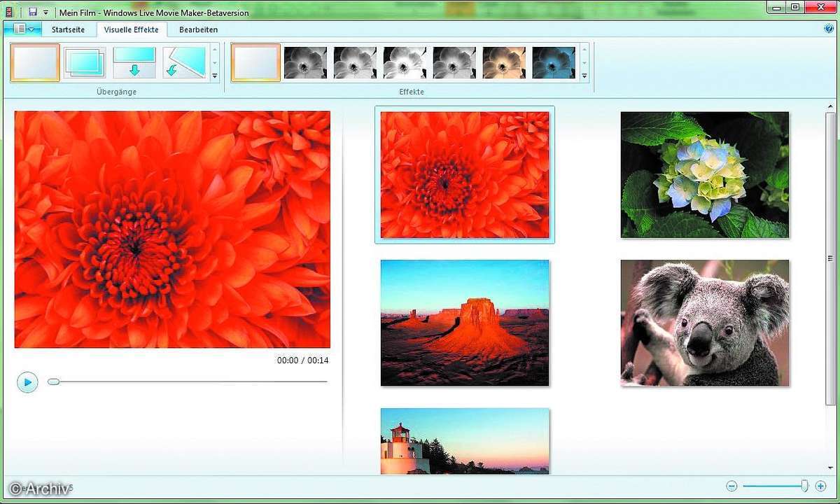Neue Werkzeuge für Windows 7