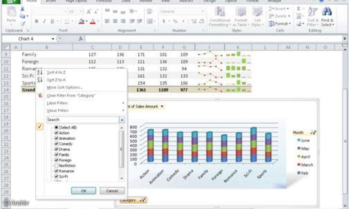 Microsoft Office 2010 - Excel