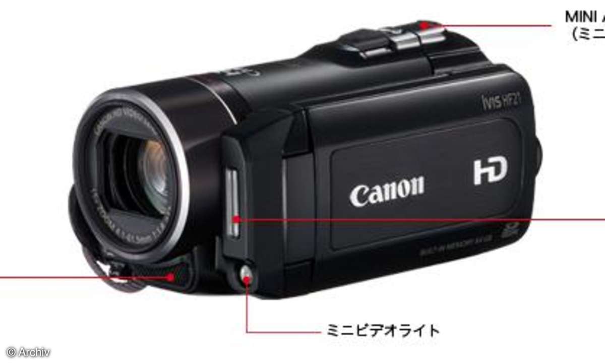 Canon HS11 und Canon HF21